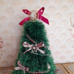 Елочка из травки