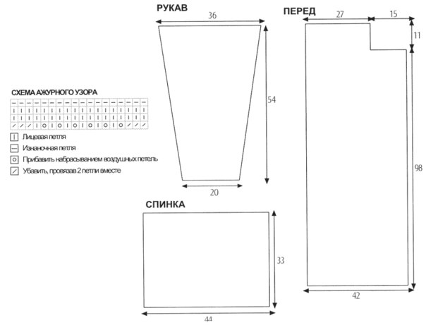 Турецкое пальто спицами