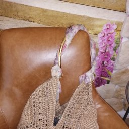 Сумка из джута на лето.