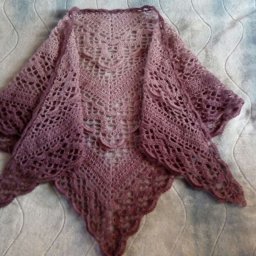 Шаль крючком