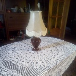 Ажурная скатерть связанная на одном дыхании крючком