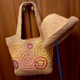 Сумка из джута