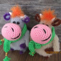 бычок в шарфике