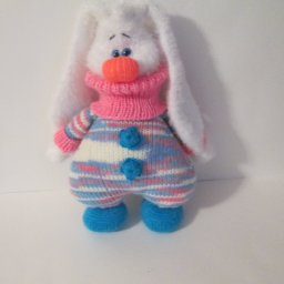 вот какой зайка получился