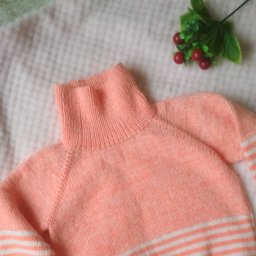 "Полосатик" из остатков.