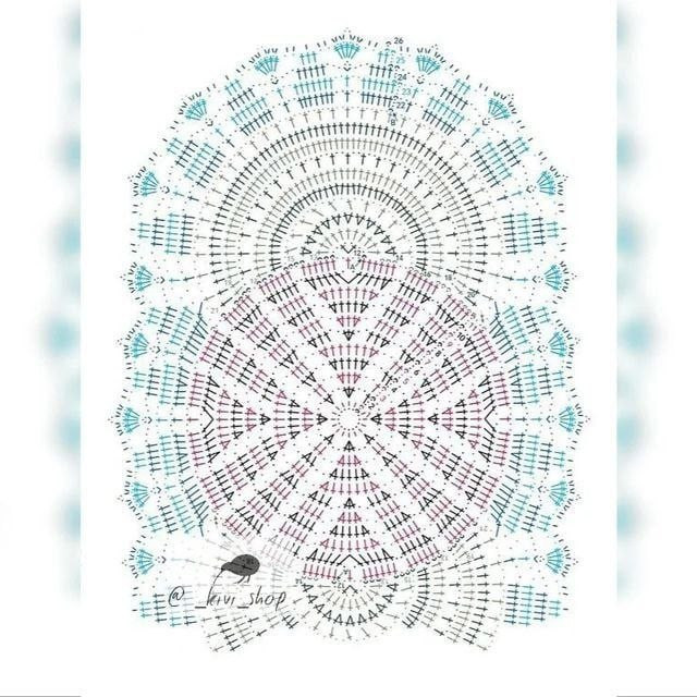 Салфетки крючком