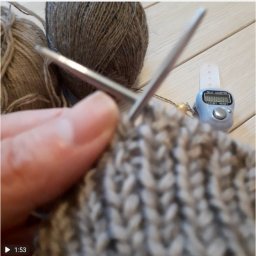 Резинка при круговом вязание