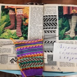 Гольфы для старшенькой внучки