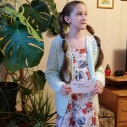 Кардиган для внучки