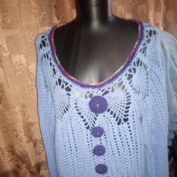 Вязала, уже не вставая