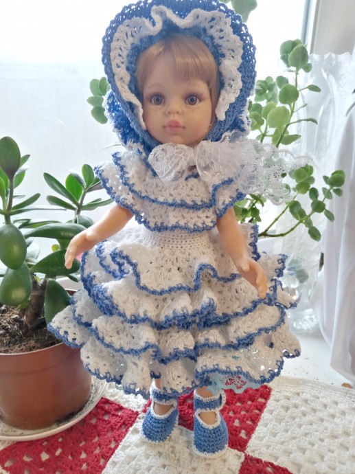 Одежда для кукол: комплект "Азалия"