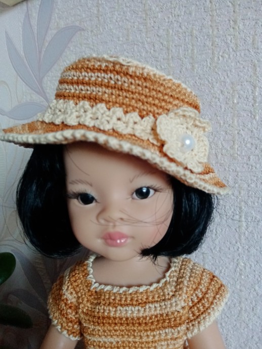 ​Комплект " Жаркое лето"для куклы Паола Рейна 32 см.