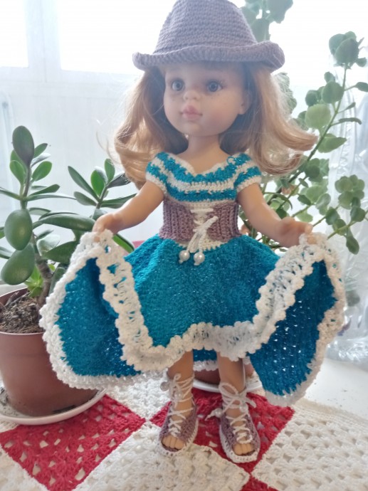 Комплект для куклы Паола Рейна "Хозяйка прерий"