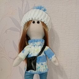 Серия "Куклы в вязанных одеждах"