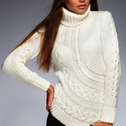 Джемпер интересной вязки