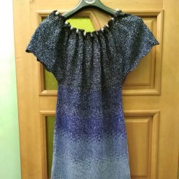 Платье   от  БЕЛОГО до ЧЕРНОГО