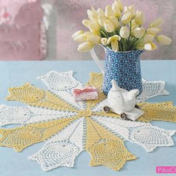 Весенняя салфетка