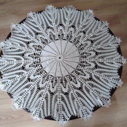 Салфетки крючком для интерьера, дома.