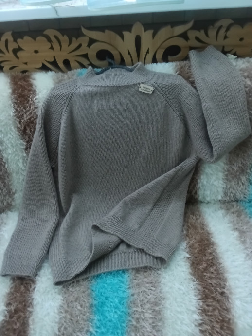 Свитерок "Песочный" в подарок сыну. Свитерок "Песочный" в подарок сыну.