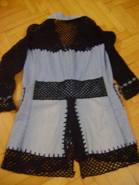 DIY / Kot yenileme örgü ceket DIY / Kot yenileme örgü ceket