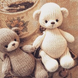 Мишутки спицами