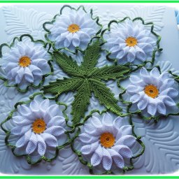 Салфетка " Ромашка"