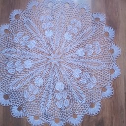 вязаные салфетки