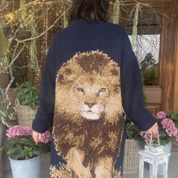 Кардиган «Вечерний львёнок»