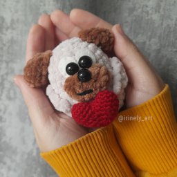 Собачка с сердечком