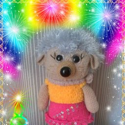 Малышка   ёжичек.