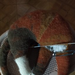 Вязание интерьерной игрушки -  кота