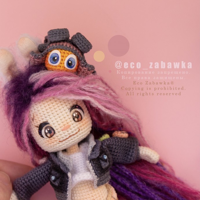 Вязанные куклы автора Eco Zabawka (Katerina Lukashuk) 1