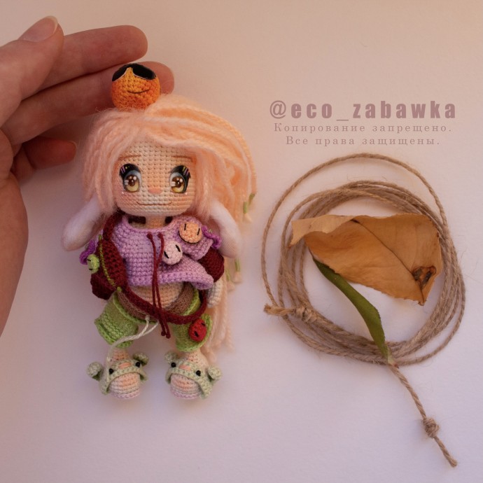 Вязанные куклы автора Eco Zabawka (Katerina Lukashuk) 8