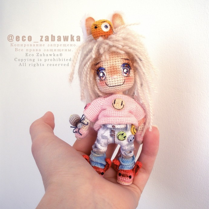 Вязанные куклы автора Eco Zabawka (Katerina Lukashuk) 13