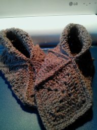 Тапочки из мотивов...