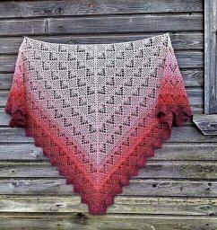 Шаль крючком...