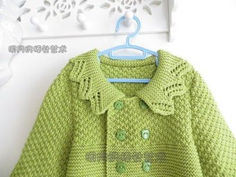 Детский жакет спицами...