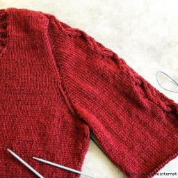 Вяжем рукав сверху