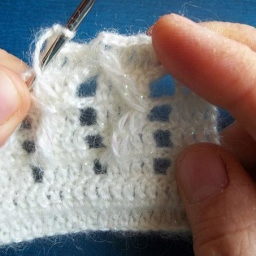 Вязание: узор крючком