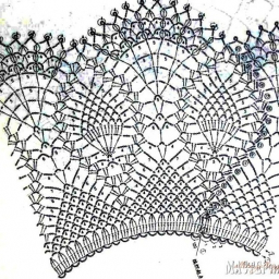 Ажурные воротнички. Подборка схем