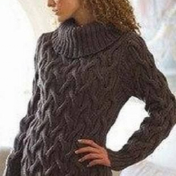 Узор для свитера спицами