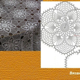 Салфетки со схемой