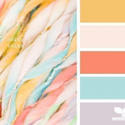 Сочетания цветов для вязания.