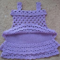 Ажурное платьице