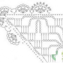 Шаль паучками