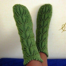 Ажурные носки