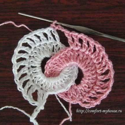 Салфетка из колец