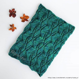Узор спицами