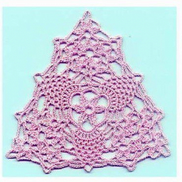 Ажурная салфетка.