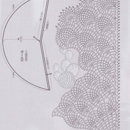 Ананасная шаль крючком